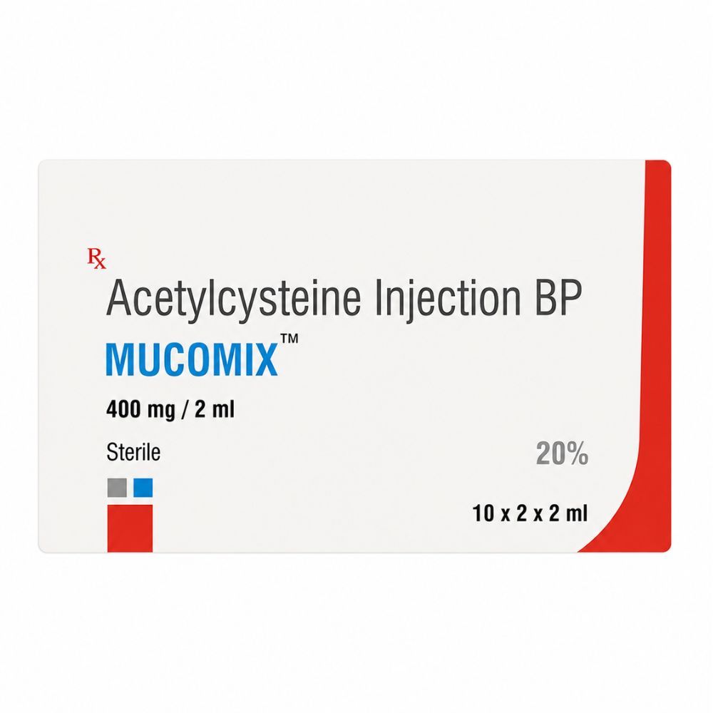 Mucomix 400mg Injection