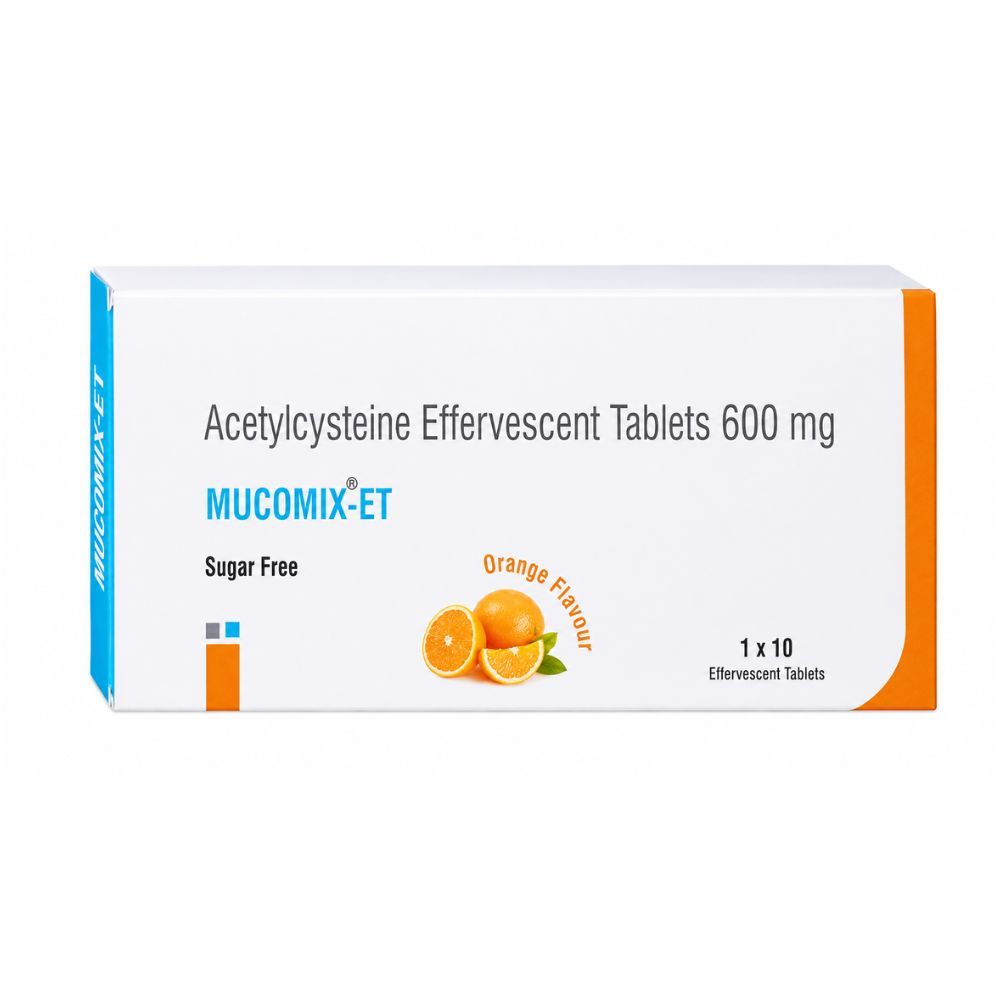 Mucomix ET Orange 600mg Tablet