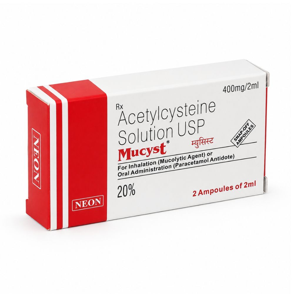 Mucyst 400mg Injection