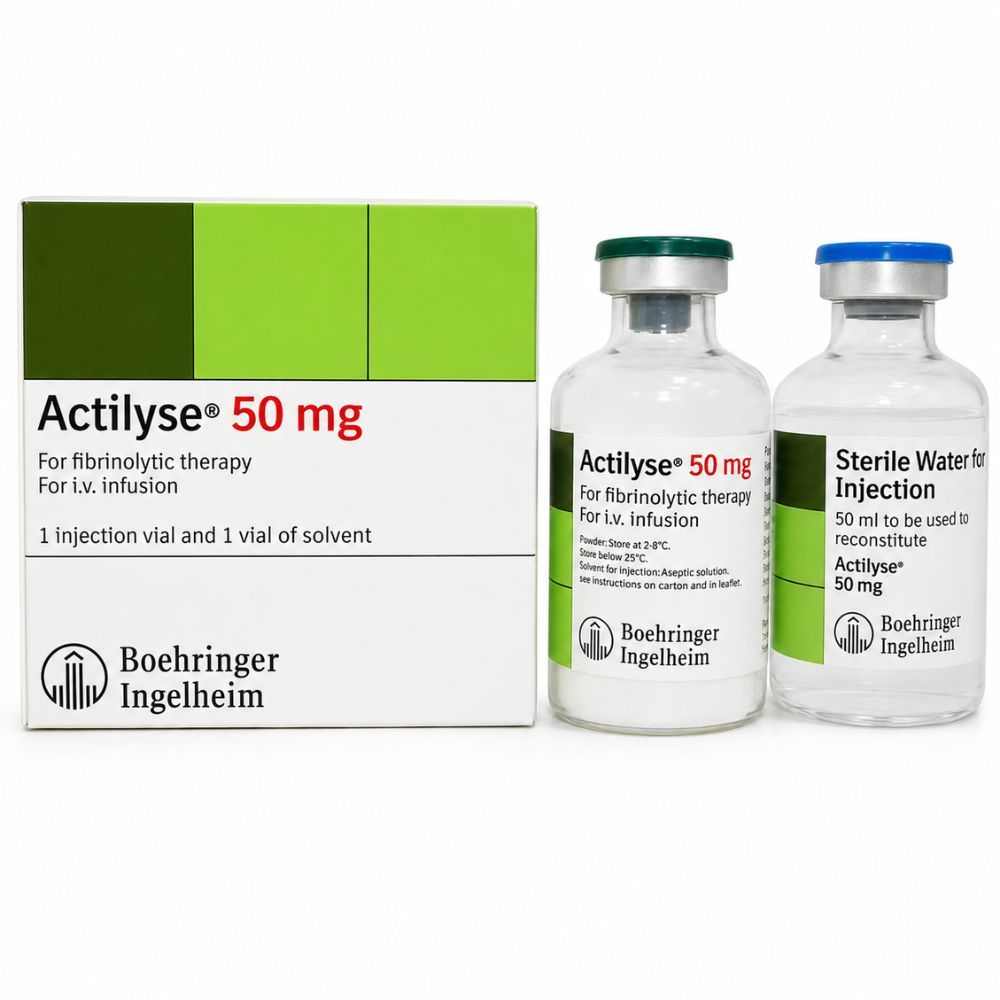 Actilyse 50 mg Injection