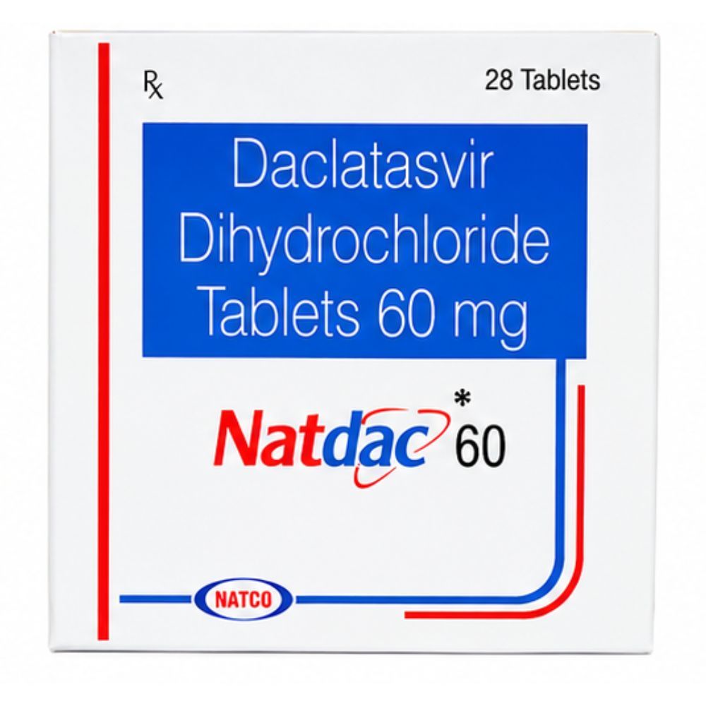 Natdac 60 mg Tablet