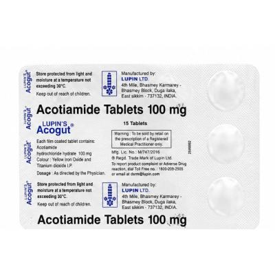 Acogut 100mg Tablet view 2