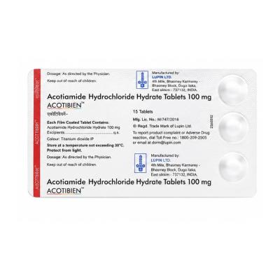 Acotibien 100mg Tablet view 4