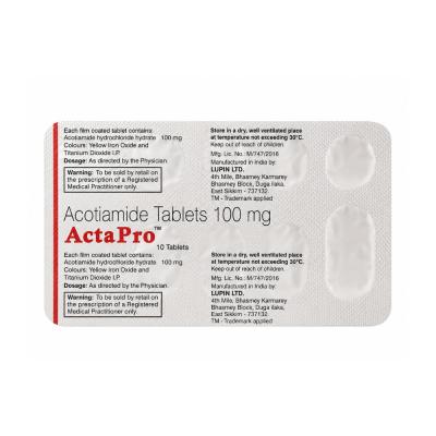 Actapro 100mg Tablet view 4