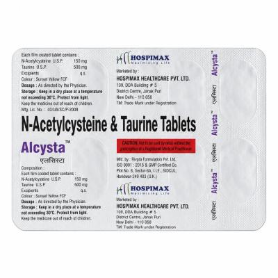 Alcysta 600mg Tablet view 4
