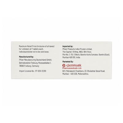 Jabryus 100mg Tablet view 2