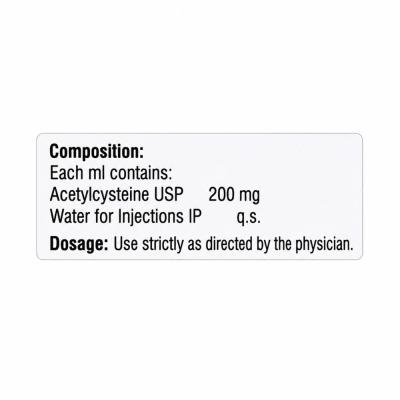 Mucomix 200mg Injection view 2
