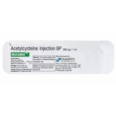 Mucomix 200mg Injection view 4