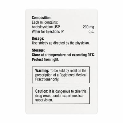 Mucomix 400mg Injection view 3