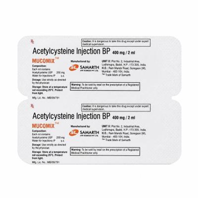 Mucomix 400mg Injection view 4