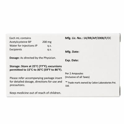 Nacel 20% 1000mg Injection view 2