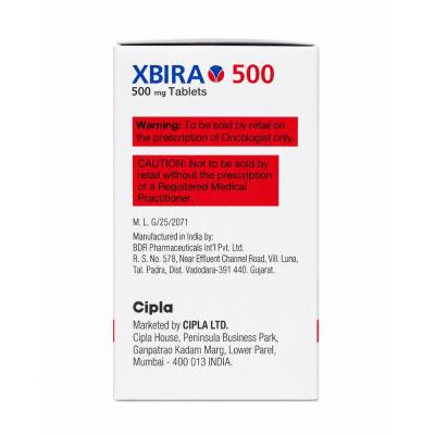 Xbira 500 mg Tablet view 3