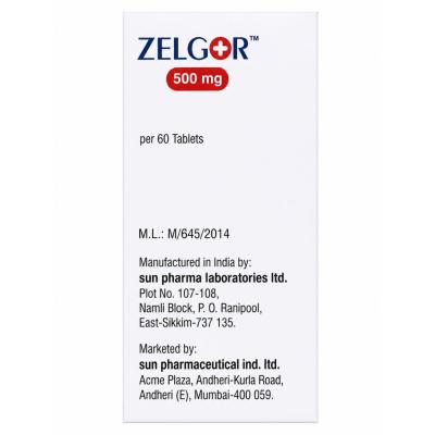 Zelgor 500 mg Tablet view 4