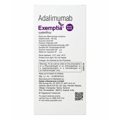 Exemptia 40mg Injection view 4