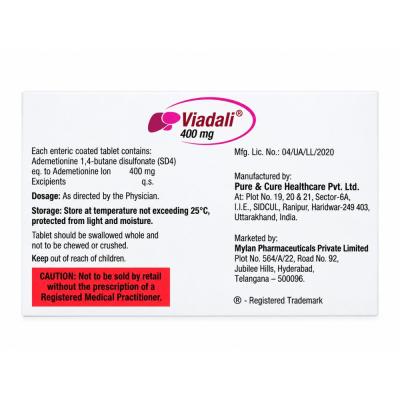 Viadali 400mg Tablet view 4