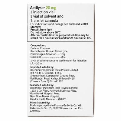 Actilyse 20 mg Injection view 2