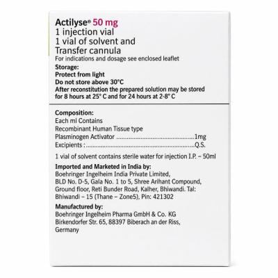 Actilyse 50 mg Injection view 4