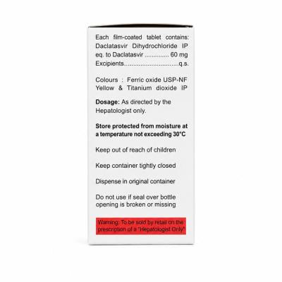 Daclahep 60mg Tablet view 3