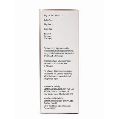 Dalbonova 500mg Injection view 3