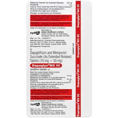 Dapaglyn MX 50mg Tablet