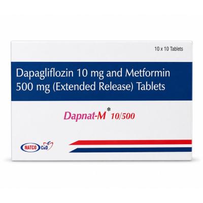 Dapnat M 10/500mg Tablet