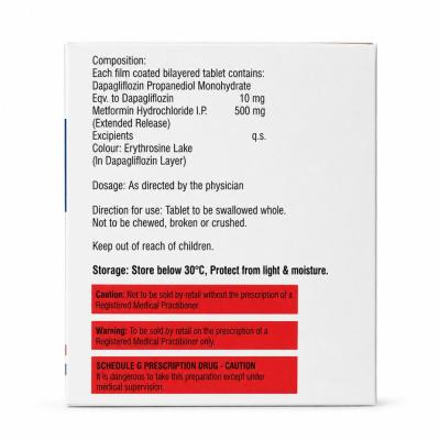 Dapnat M 10/500mg Tablet view 2