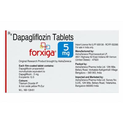 Forxiga 5mg Tablet view 2