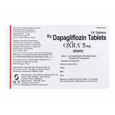 Oxra 5mg Tablet view 3