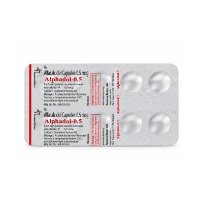 Alphadol 0.5mcg Tablet view 4