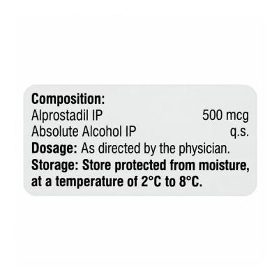 Alpostin 500mcg Injection view 4