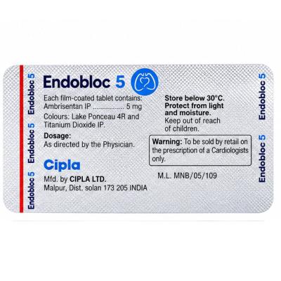 Endobloc 5mg Tablet view 3