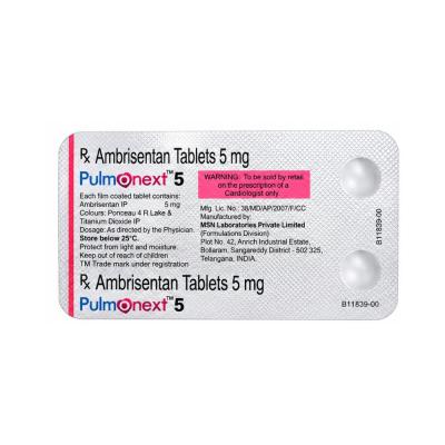 Pulmonext 5mg Tablet view 3