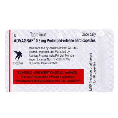 Advagraf 0.5 mg Capsule view 3