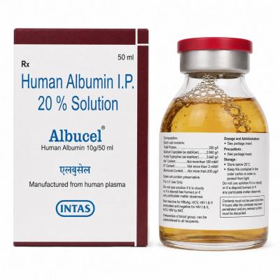 Albucel 10 gm 50 ml Injection