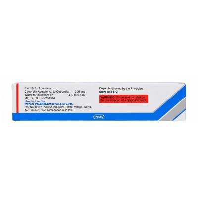 Cetrolix 0.25 mg PFS view 2
